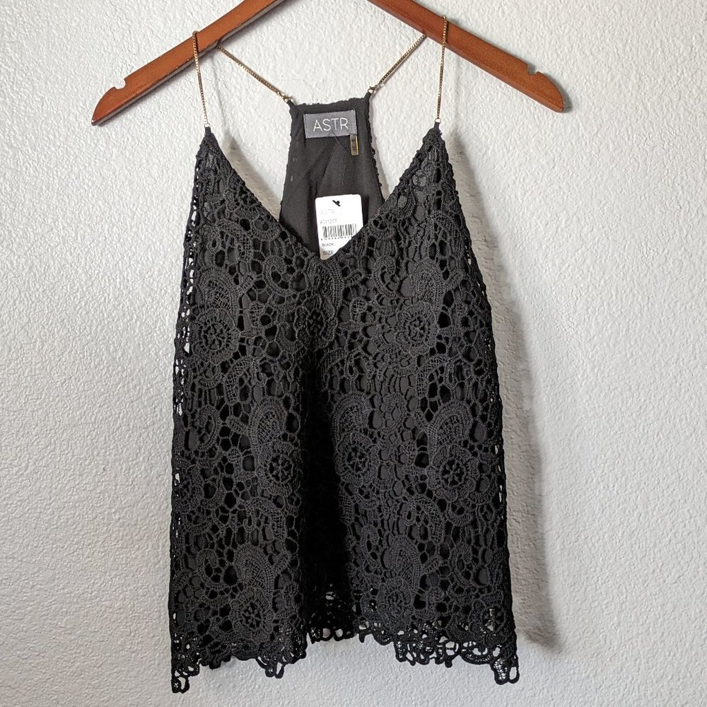 ASTR Crochet Blouse